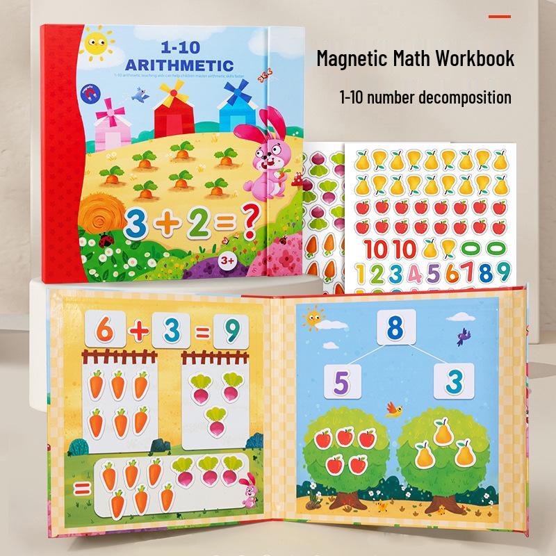 

Children s Magnetic Spelling Game: Early Education Puzzle with 26 Letters and Numbers