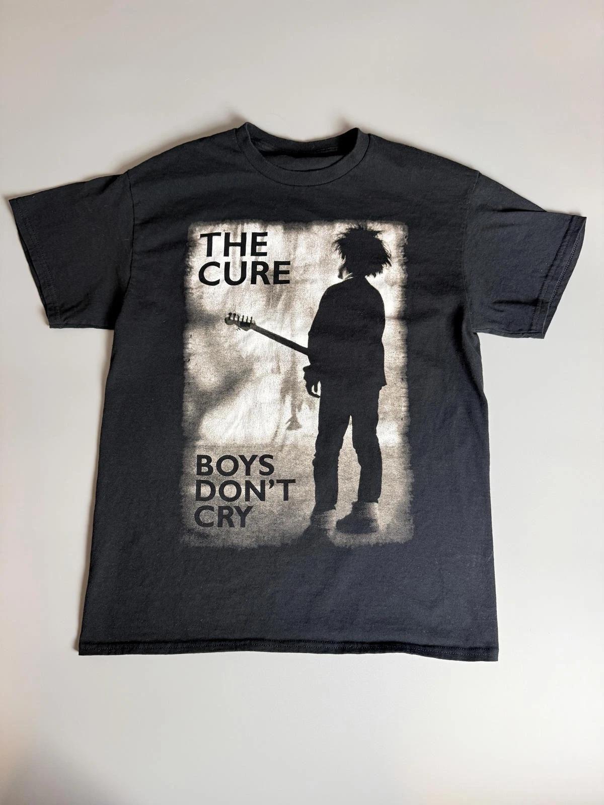 Футболка The Cure Boys Don’t Cry Графическая Винтажный Стиль Черная M S