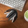Koss UR40 Lightweight Stereo Headphones for MP3 and Smartphone Silver Over-Ear iPod, iPhone, - [item]