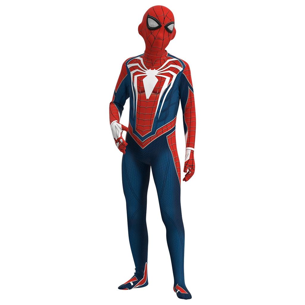 Halloween Costume Kids Fancy Dress Cosplay Kids Boys Costume Set Red + Blue