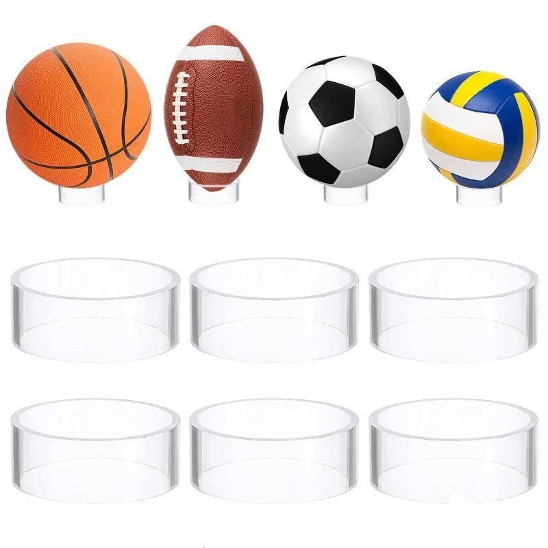 Baseball Display Stand Rack Transparent Scratch-Resistant Golf Ball Storage Holder Organizer for Collector Gift Home Decor