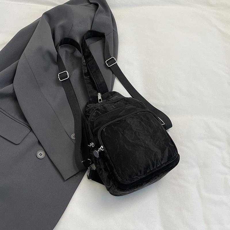 

Многофункциональная нагрудная сумка женская 2025 модный легкий рюкзак модный универсальный повседневный рюкзак-мессенджер