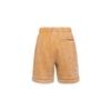 Jordan FW22 Logo Print Drawstring Distressed Straight Shorts Men Bottoms Orange DR3093-712