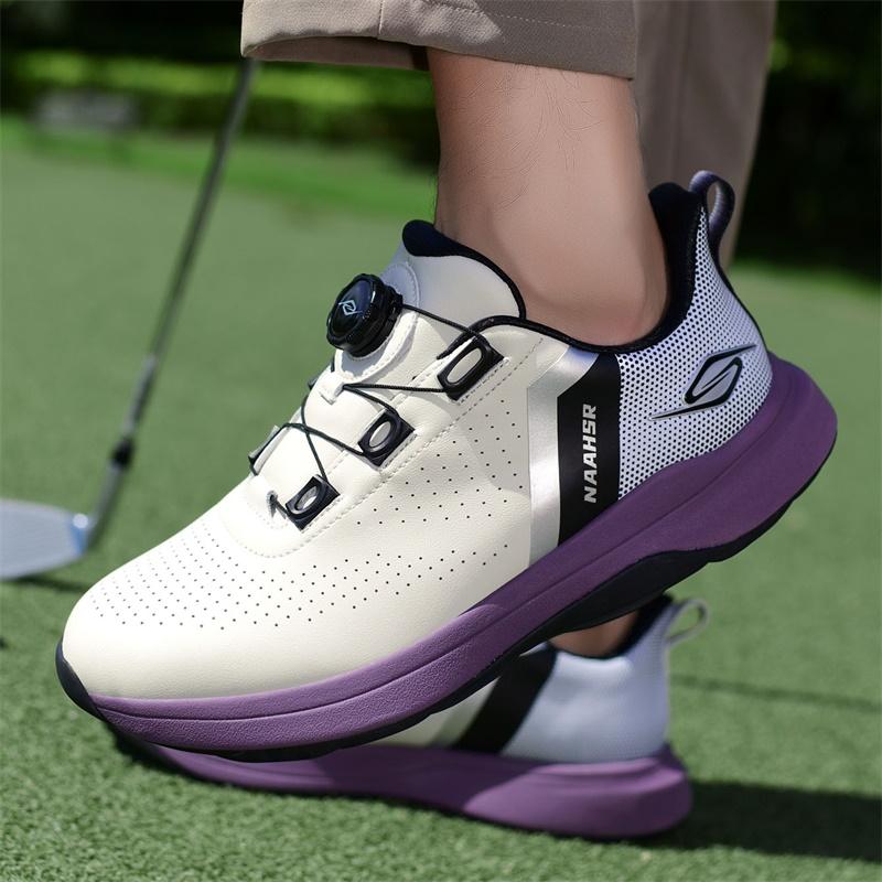 2026 Autumn New Men Golf Sneakers breathable Golfer Footwear Quick Lacing Golf Training Shoes Wear-Resisting Outdoor Sneakers
