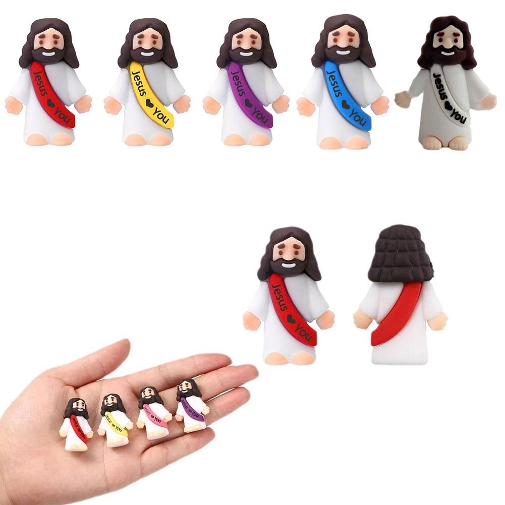 Easter Jesus Toys Easter Mini Jesus Figurines Decorative Multifunctional Party Favors Sunday School Craft Multiple Specification