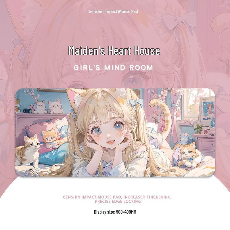 Sailor Moon XL Mouse Pad: Cute, High-Value Office Keyboard Mat Featuring Anime Girls