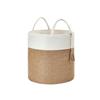 Handwoven Decorative Storage Basket for Closet, Shelf and Living Room Organization