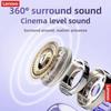 Lenovo TA210 Bluetooth Wireless Headphones Built In Microphone Charging Port Noise Isolating Comfortable Over Ear Headset New