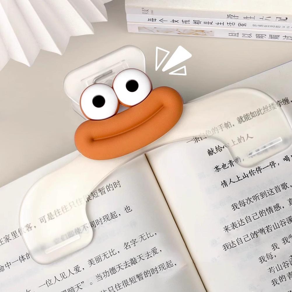 Book Clips For Reading Bag Clamps Portable Clip Binder Clips Storage Practical Clips Food Cute R8M2