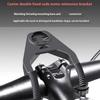 Road Bike Sports Camera Base Stopwatch Stand Handlebar Bicycles Computer Speedmeter Holder Cycling Accessories