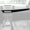 For Mitsubishi Lancer EVO X MR 2008-2015 Car Accessories Plastic Piano Black Interior Central Dashboard Panel Trim Sticker