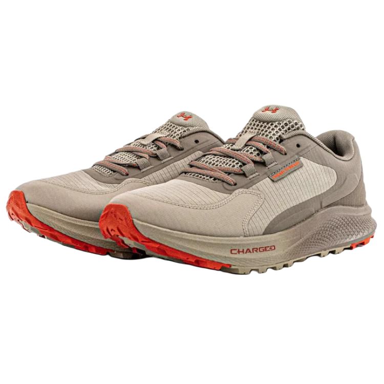 Under Armour Charged Bandit Trail 3 Running Shoes Unisex Beige Brown 3028371-203