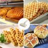 Plastic Pastry Pizza Lattice Roller Cutter Baking Tool Pull Net Wheel Knife for Dough Cookie Pie Kitchen Gadgets Baking Tools