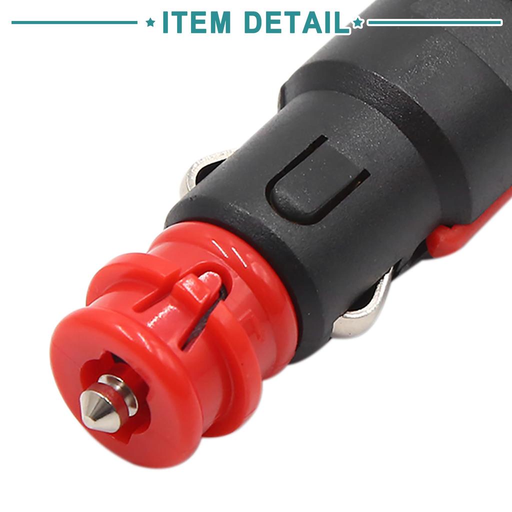 ACROPIX Universal 24V Car Cigarette Lighter Socket Charger Plug Outlet Adapter Connector - 1 Pack