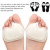 1 Pair Felt Feet Pads Relief Forefoot Support Adhesive Foam Foot Cushion Pad For Men And Women