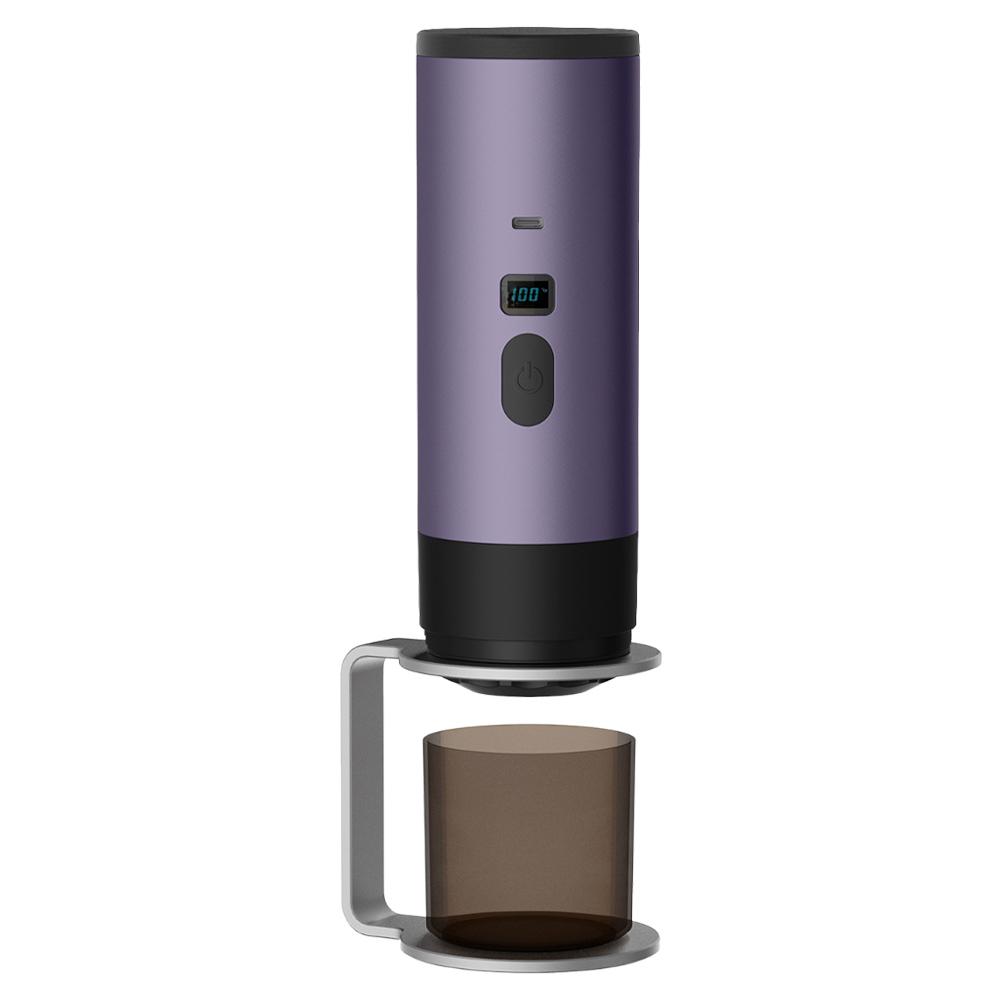 Electric Capsule Coffee Machine USB-C Charging Portable 3 In 1 Espresso Maker Heating Pump Press Coffee Maker for Travel and Car