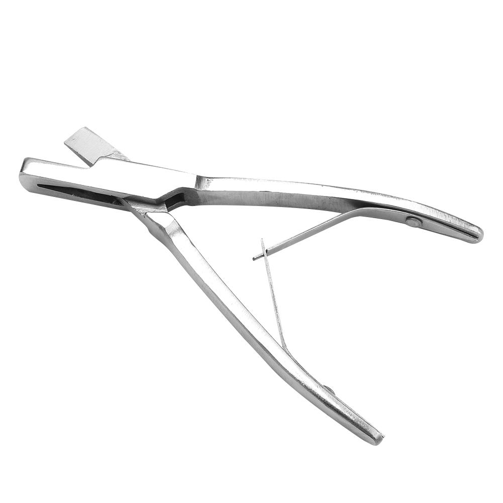 Pinza para Marcaje de Oreja de Cerdo de Acero Inoxidable Equipo para Cerdos Animales de Granja (Forma de V)