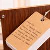 Cartes Flash Mots Vierge Reliées par Anneaux en Papier Mémorisation de Mots Anglais pour Étudiants