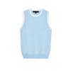 Summer New Women clothes French style Design Basic Simple round Neck Sleeveless Knit vest 8851002