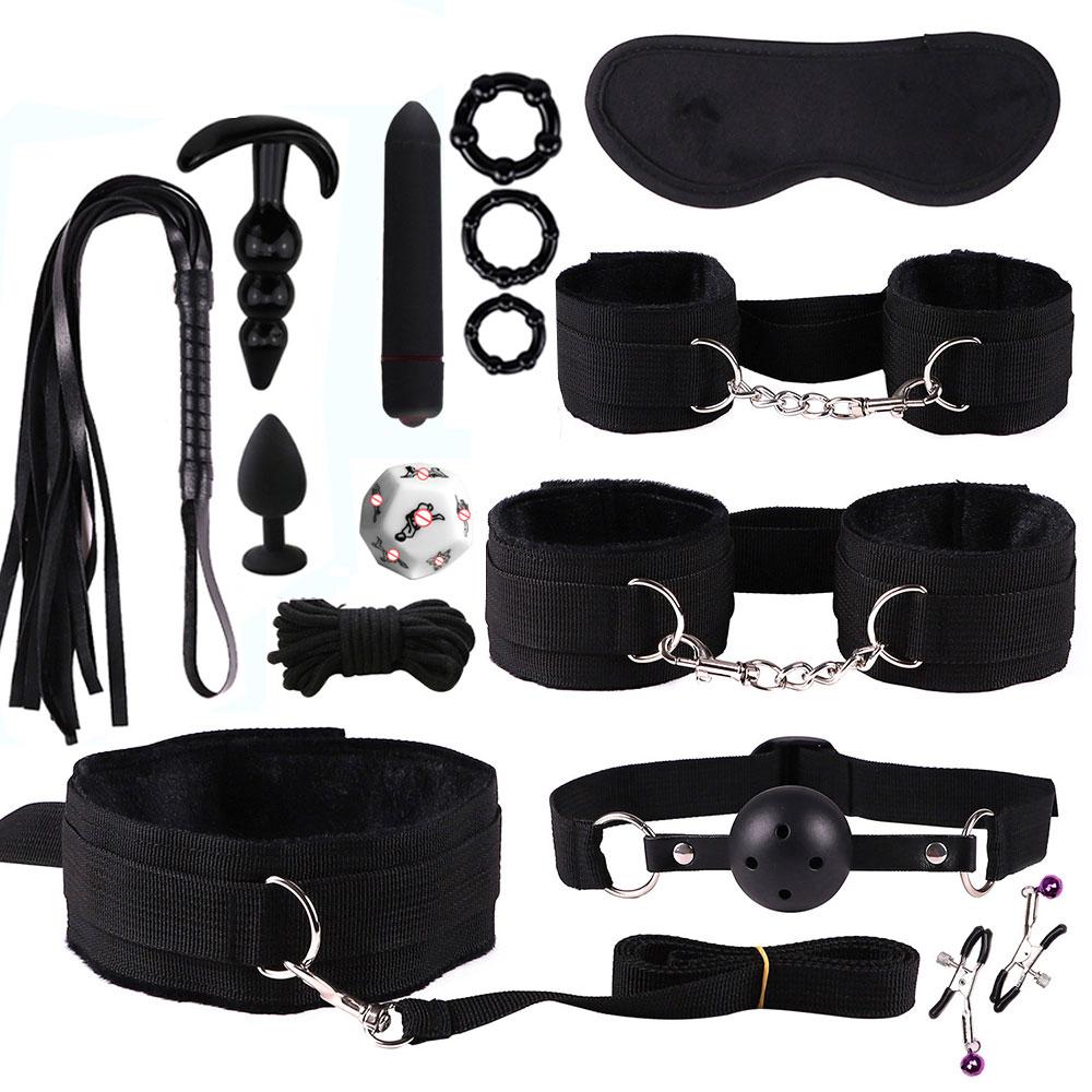 Sex Toys for Women BDSM Sexual Couples Kit Erotic Accessories Handcuffs for Session Anal Plug Sex Game Adult Sexy Toys Sexyshop