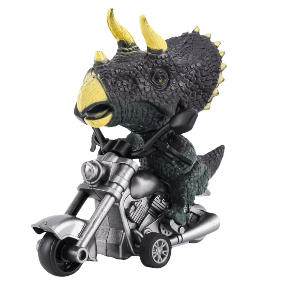 Animal Figurines Simulation Locomotive Motorcycle Pullback Motorcycle  Children S Toy Style 2