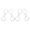 8 x Scuba Diving Snorkeling Silicone Snorkel Keeper Holder Gear Spare Parts