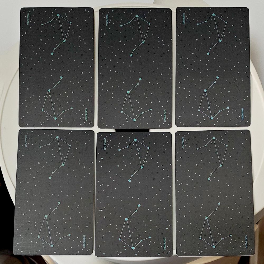 Baraja de Tarot Star Maiden Baraja de 78 Cartas Estética Celestial Divina Cartas de Tarot