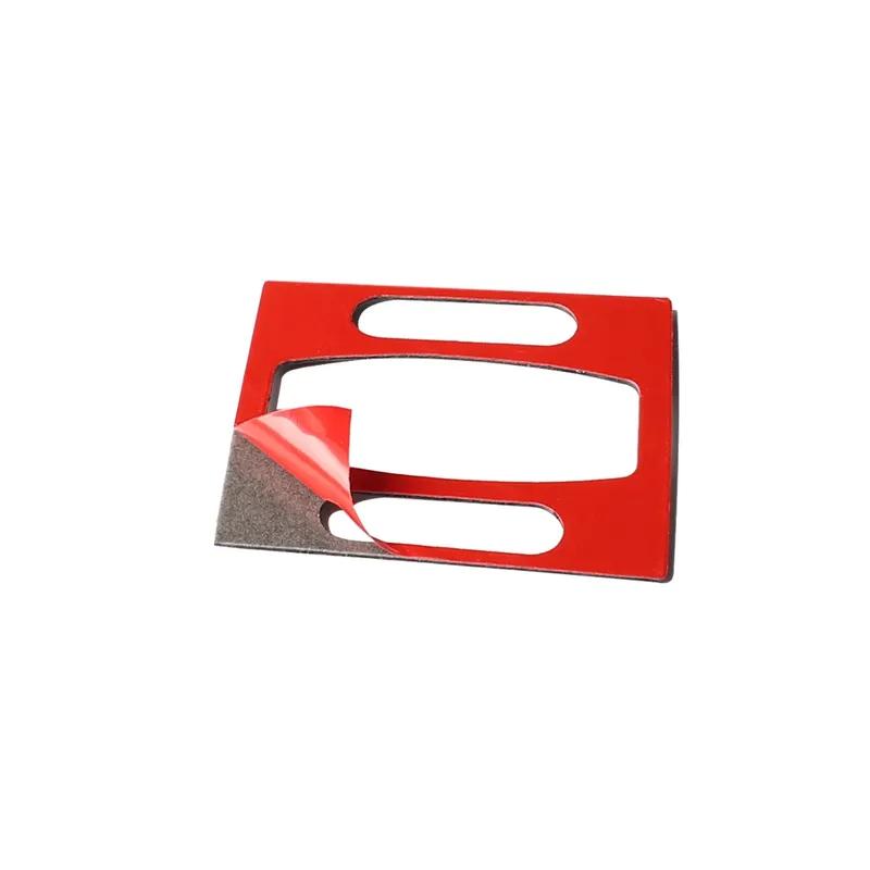 For BMW 5 Series E60 E61 2004-2010 Interior Accessory Car Carbon Fiber Interior Sticker Central Air Vent Outlet Trims