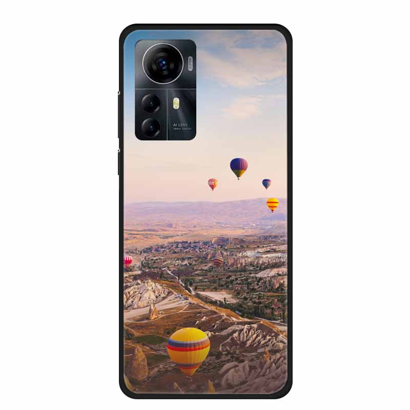 For ZTE Blade A72s 4G Case 2023 Fashion Cool Soft TPU Black Silicone Phone Cover for ZTE Optus X Max Back Cases Funda A 72s Etui
