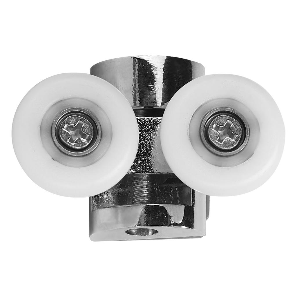 23mm Dvojité Show Dveřní Kolečka, Kování pro Posuvné Dveře Spodní Kolečka s Dvojitou Pružinou pro Koupelnové Dveře Skleněné Dveře