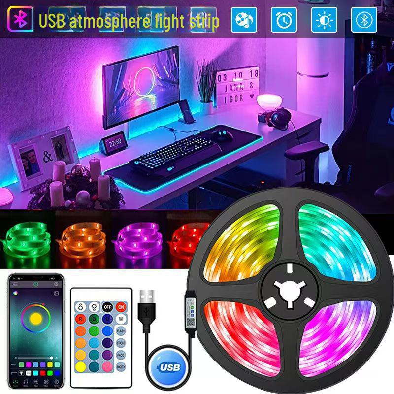 

Управляемая голосом RGB USB настольная световая лента с Bluetooth