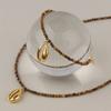 Tigereye Shell Necklace