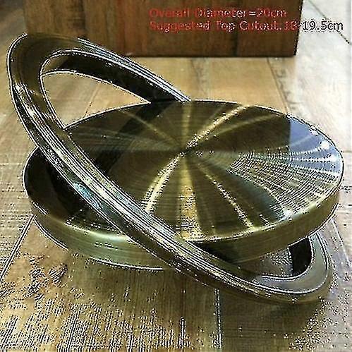 Stainless Steel- Flush Recessed Balance, Swing Flap Lid Cover, Trash Bin 25-26