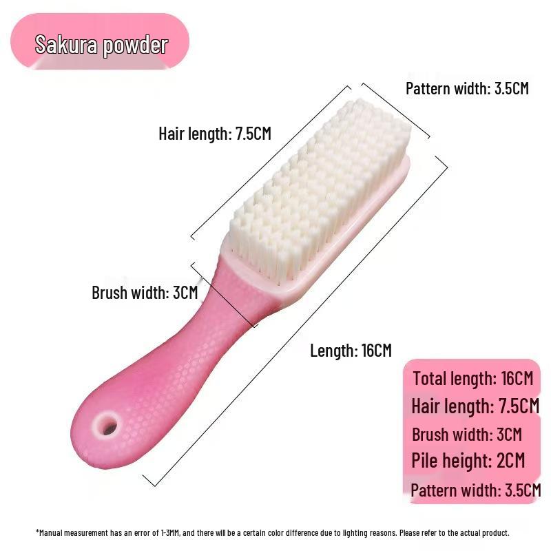 Soft Bristle Shoe Cleaner Brush - Durable Home & Student Use