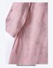 Women's Artistic Linen Embroidered Qipao Style Midi Dress - High-End V-Neck, Improved Frog Button, Retro A-Line