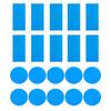 10pcs Pool Repair Patch Self-Adhesive PVC Pool Repair Kit Multifunctional Wear-Resistant Durable Croppable Household Accessories