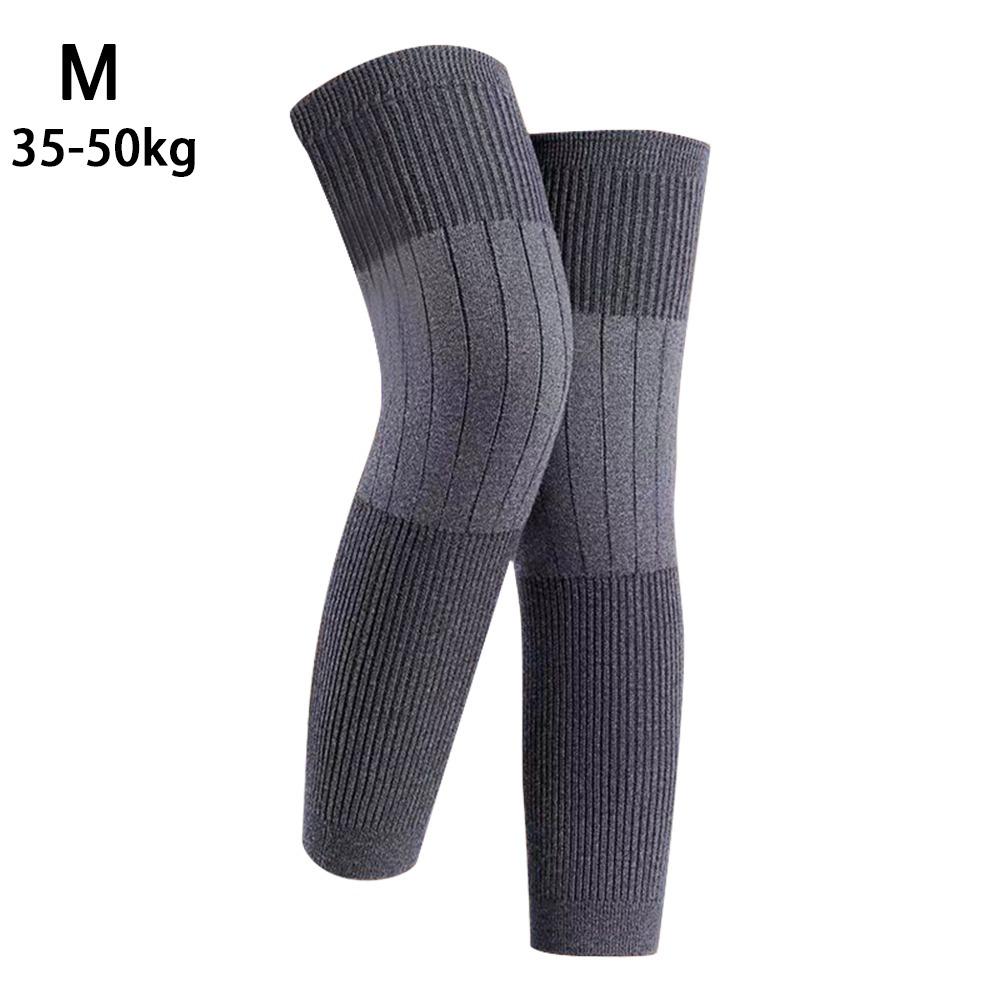 

Durable Plus Velvet Winter Knee Pads Universal Thickened Warm Knee Sleeve Elastic Windproof Coldproof Knee Support Unisex