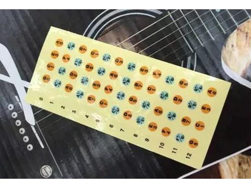 

Ukulele Scale Note Stickers: Beginner s Music Theory & Fingerboard Guide