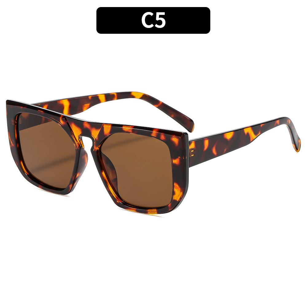 Women's Sunglasses, Men's and Women's Fashion Large-frame Sunglasses