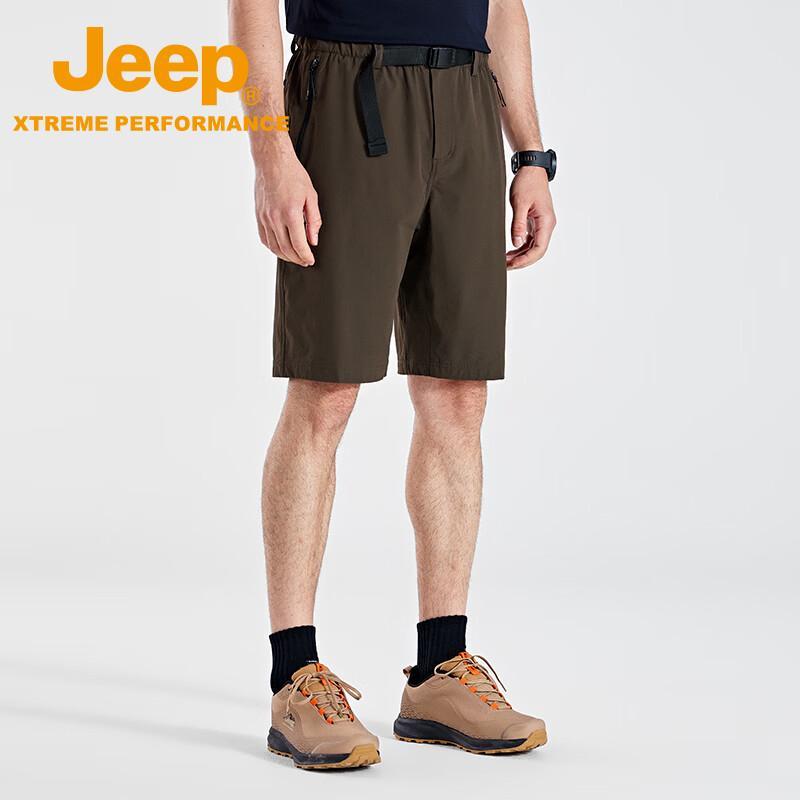 Jeep Men's Summer Outdoor Quick-Dry Hiking Shorts