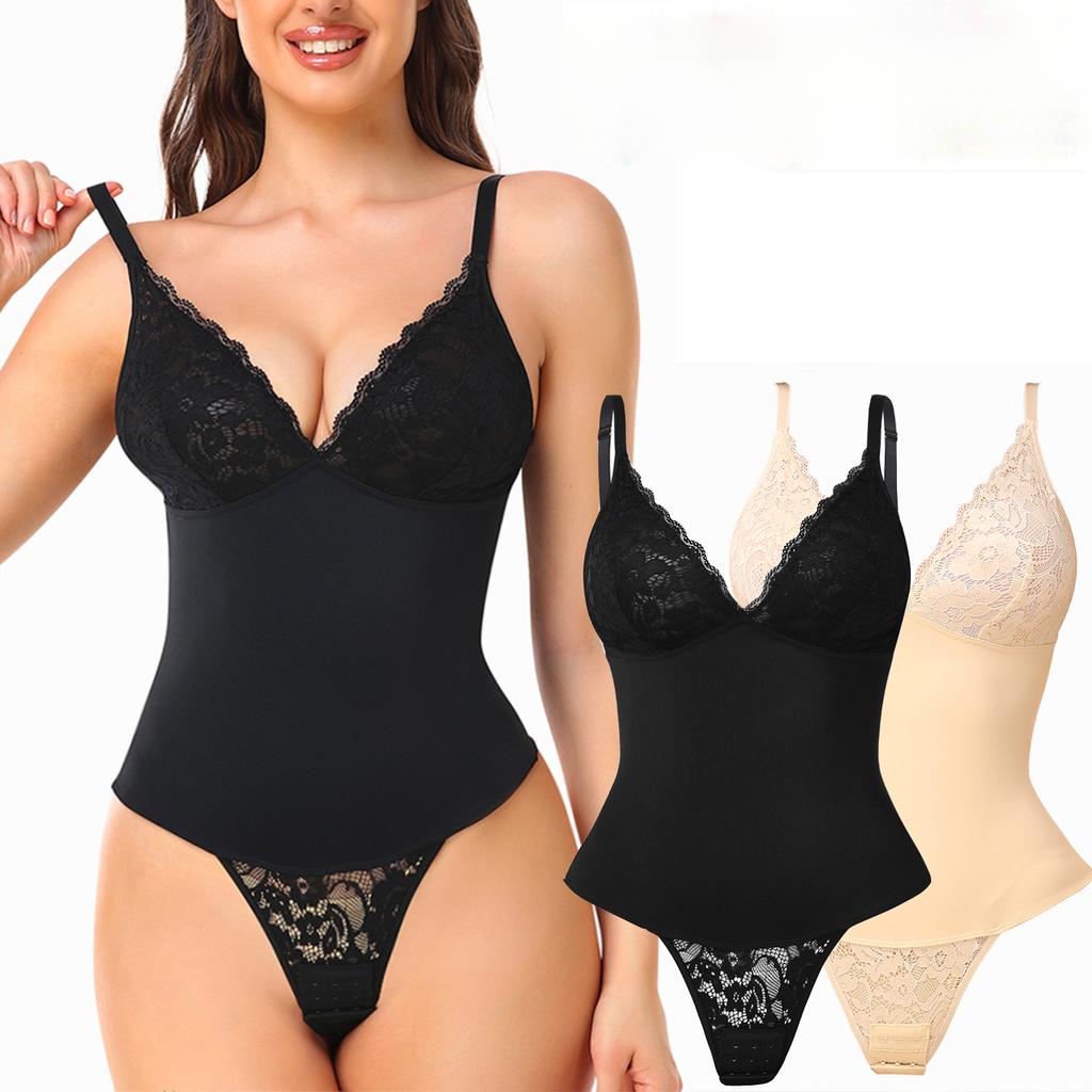 Women Body Shaper Seamless Firm Tummy Control Shapewear Slim Sexy Thong Bodysuit