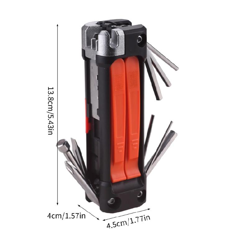 Bike Repair Combination Tool Compactly Size For Bike Motorcycle Maintenance And Camping Essential Travel Emergency