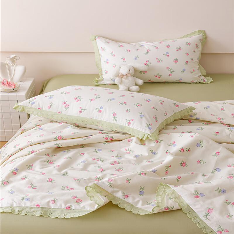 OEING Printed Soybean Fiber Summer Quilt