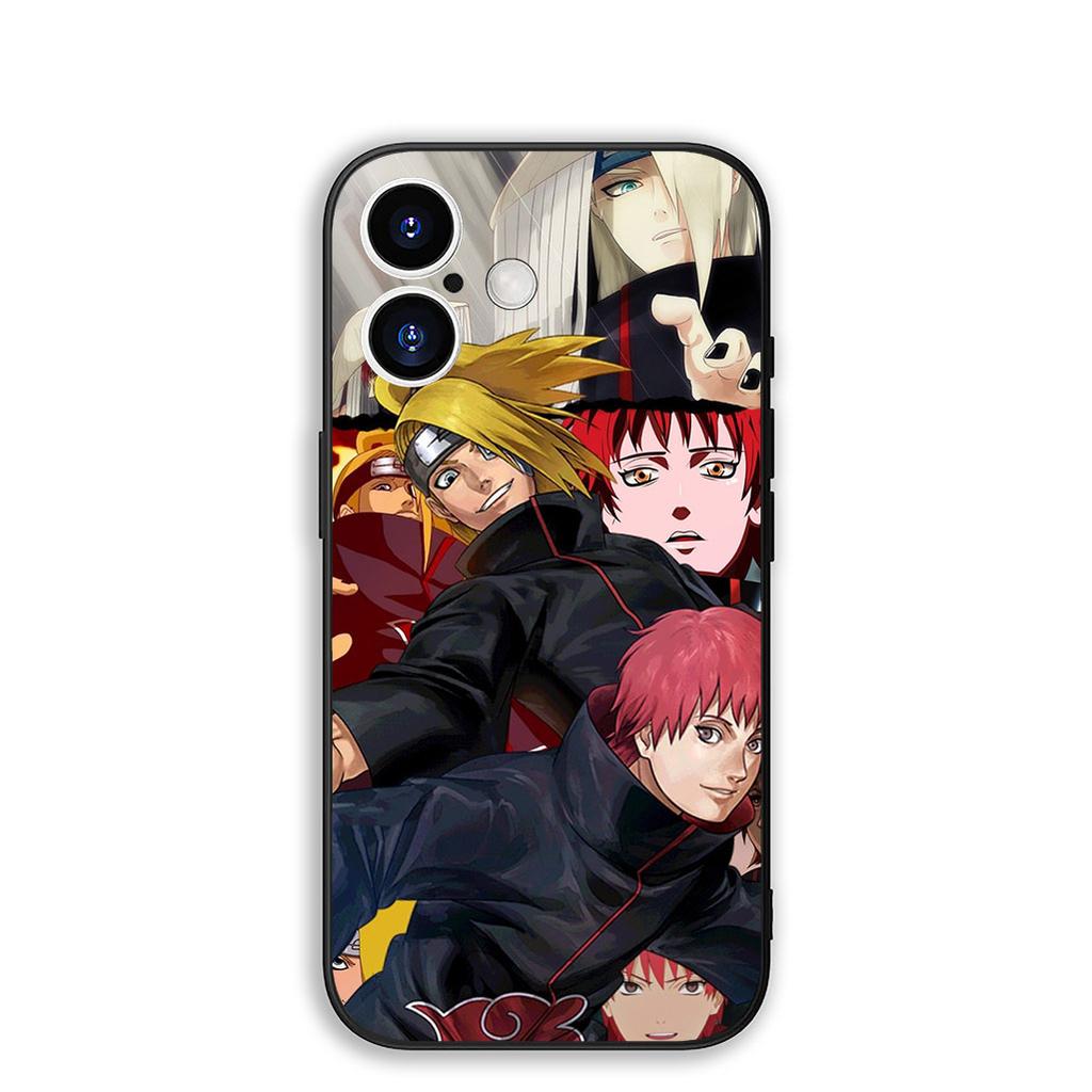 Cover for Samsung Galaxy S25 S24 S23 Fe Ultra Plus S7 Edge A05 A06 A16 A15 A35 Phone Case Akatsuki Deidara Narutos Itachi Uchiha