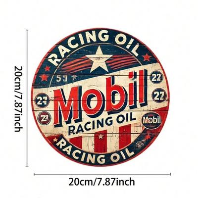Metal Tin Sign Retro Poster Wall Art Home Decor 20x20cm