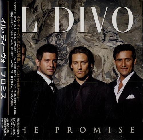 

CD IL DIVO - The Promise BVCP21650PROMO Syco Music 2008 Japan ObiPop Used