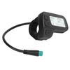 Bicicletă electrică LCD Display Conector impermeabil Afișaj date Contor 24V 36V 48V Universal pentru