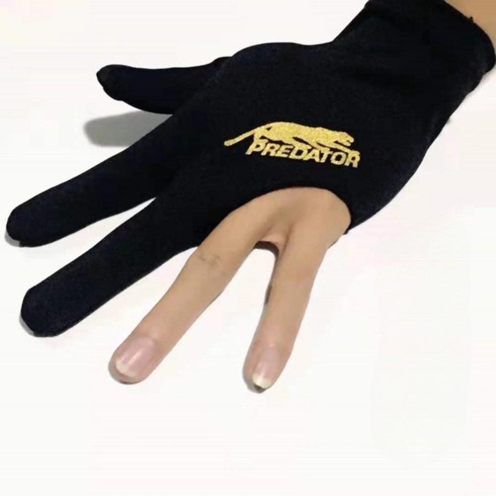 Soft Breathable Open Finger Billiard Glove Lightweight for Pool Snooker Practice
