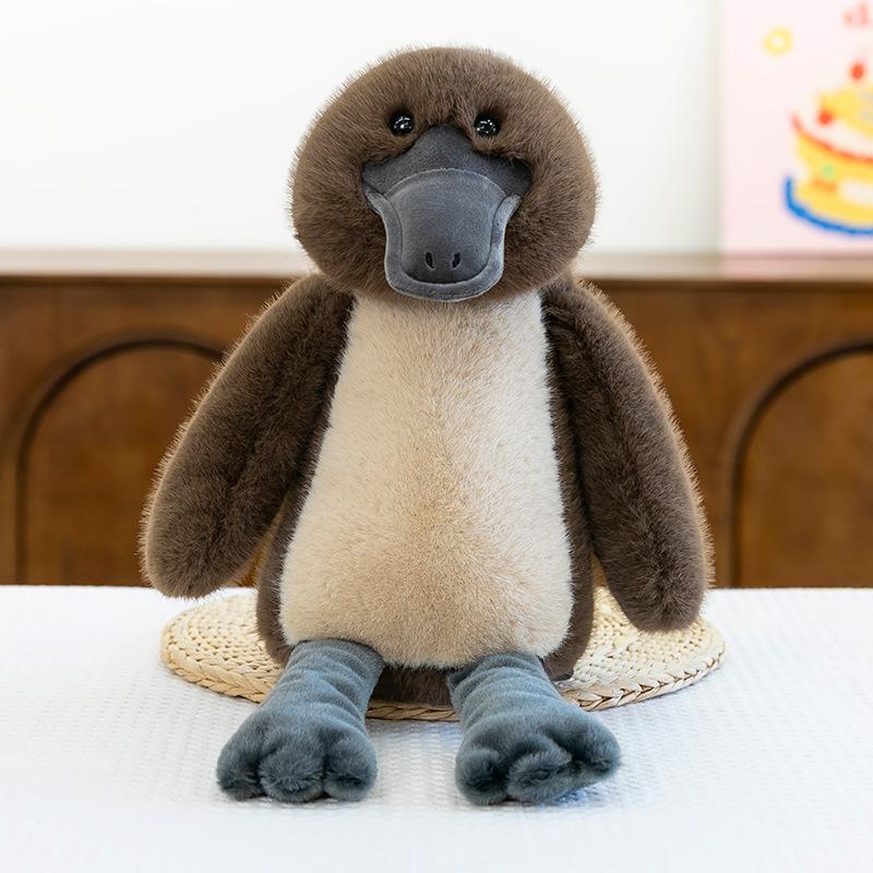 New Jungle Animal Long-eared Donkey Platypus Emotional Soothing Plush Toy Doll Children's Doll Birthday Gift