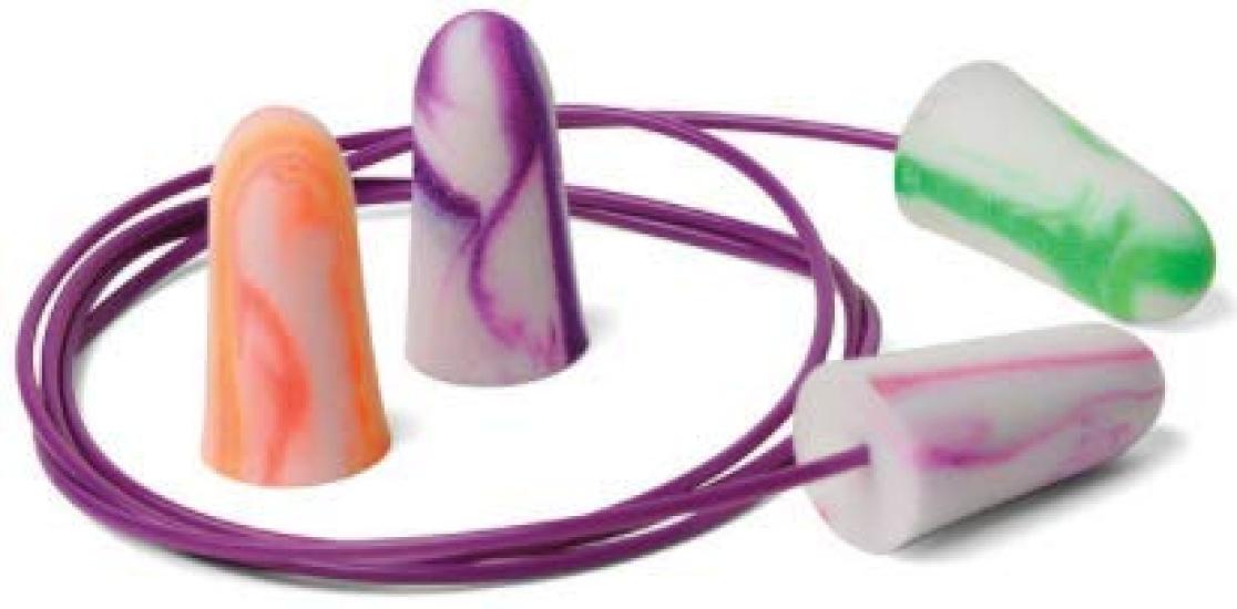 

Genuine MOLDEX Sparkplugs Pack with Genuine Case Earplugs, 50-Pair Cord/String [MOLDEX Set]